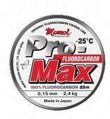 Леска Jigline Pro-Max Fluorocarbon 0,13 мм, 1,9 кг, 25 м